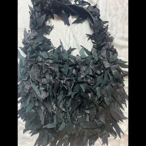 Beautiful funky long leather bag